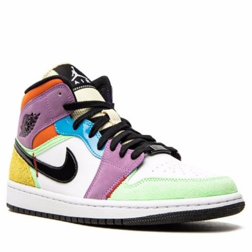 Air Jordan 1 Mid SE "Lightbulb" sneakers - Picture 2 of 12